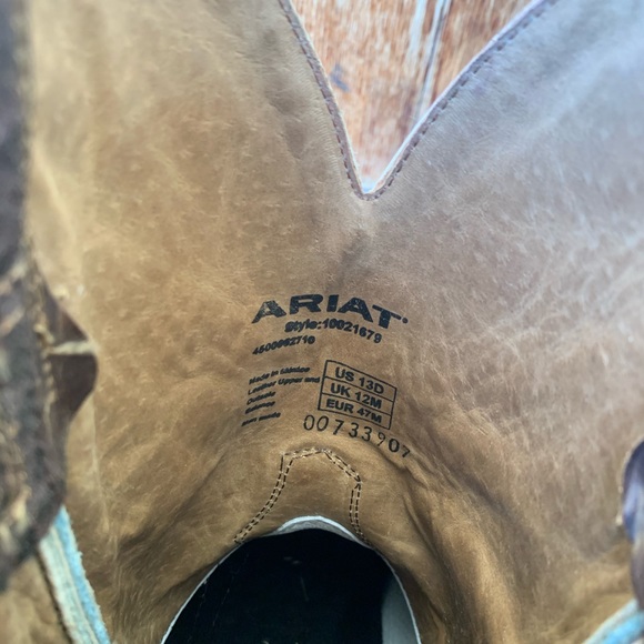Ariat Arena Rebound Western Boot - Picture 8 of 8